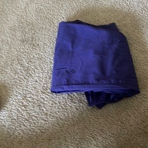Purple scrubs large